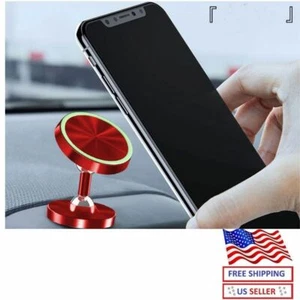 Magnetic Car Cell Phone Holder Mount Dash 360° Rotating For iPhone GPS Samsung - Picture 1 of 12