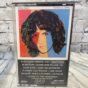 Billy Squier : Emotions In Motion Audio Cassette Tape 1982 - 80s Classic Rock - Picture 1 of 5