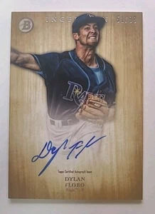 2014 Bowman Inception Prospect Auto Gold /99 Dylan Floro PA-DF On Card Autograph - Picture 1 of 7