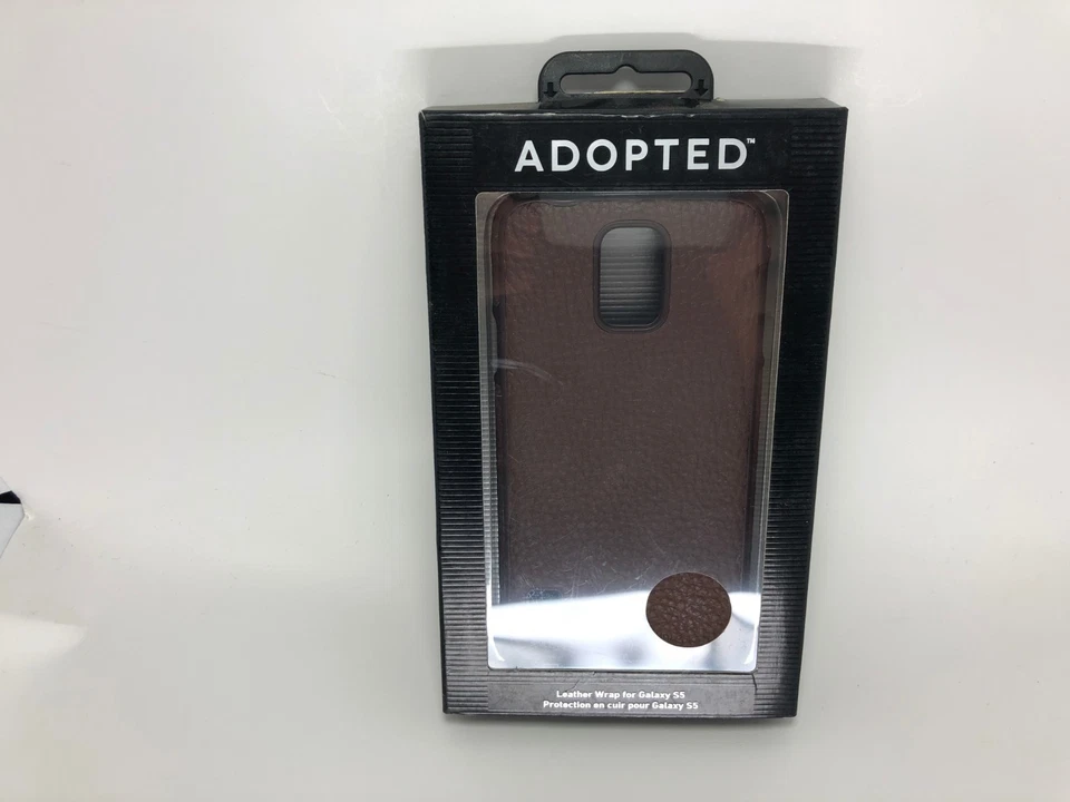 ADOPTADA Funda de Cuero a Presión para Samsung Galaxy S5 S 5 Sumatra/Root Foto 1 de 4