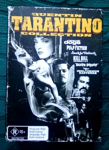 Quentin Tarantino Collection DVD Box Set 7 Disc (REGION 4) LIKE NEW FREE POST - Picture 1 of 1