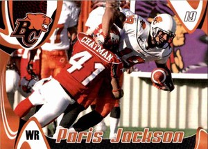 2007 Extreme Sports CFL Paris Jackson #95