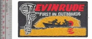 Evinrude Outboard Dealers & Employees 1970s First in Outboards Promo Patch - Picture 1 of 1