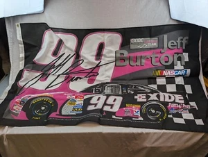 NASCAR Jeff Burton Flagge Exide Batterien Wohnmobil Garage Männerhöhle 3 Fuß x 5 Fuß - Bild 1 von 7