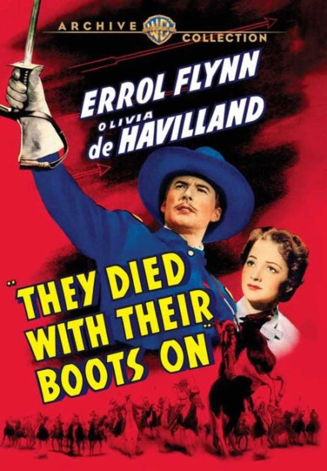 They Died With Their Boots On DVD (1941) - Errol Flynn, Olivia de Havilland - Image 1 of 1