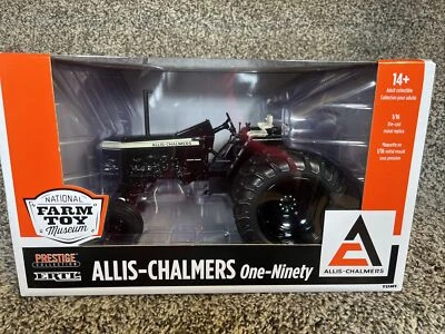 2023 ERTL 1:16 ALLIS-CHALMERS NFTM 190 One Ninety Tractor w/Duals BLACK!! NEW!! - Image 1 of 4