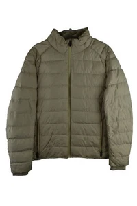 Zara Man Light Puffer Jacket Size Large 42 Cream Outdoor Casual - Picture 1 of 6