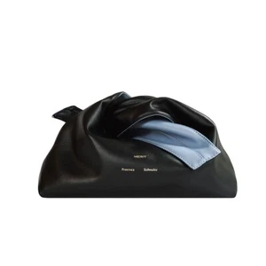 Merit Proenza Schouler Black and Blue Reversible Hobo Bag Limited Edition EUC - Picture 1 of 6