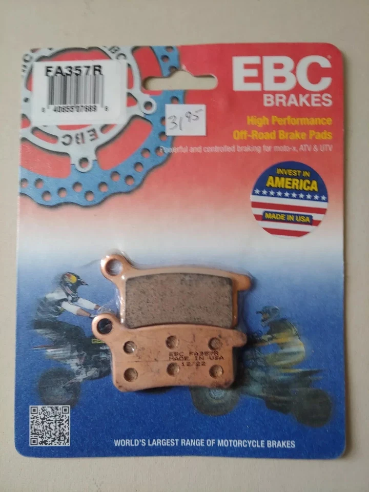 Pastillas de freno EBC FA357R KTM 65 85 105 SX XC Husqvarna 65 CR TC Foto 1 de 1