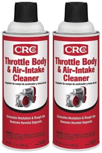 CRC 05078 Throttle Body & Air Intake Cleaner 12 Oz, 2 Pack - Picture 1 of 1
