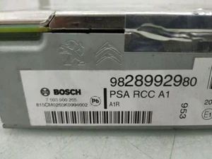 9828992980 492188 audio system cd radio for CITROEN C4 PICASSO RIP CURL 2018 - Picture 1 of 23