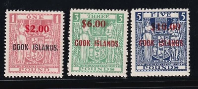 COOK ISLANDS 1967 Sg219-221 MNH Cat 355 £ Foto 1 de 2