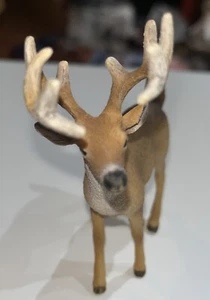 Vintage Schleich 2018 Weißschwanz Hirsch Bock PVC Figur 4 Zoll - Bild 1 von 4