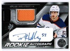 22/23 2022 UPPER DECK SPX DYLAN HOLLOWAY DH ROOKIE AUTO JERSEY AUTOGRAPH /175