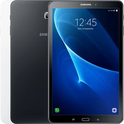 SAMSUNG GALAXY TAB A6 2016 SM-T580 BLACK 10.1 Wifi Only Warranty Grade A - Image 1 of 4