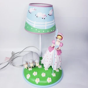 Toy Story Little Bo Peep Lampe mit Schaf 14" abnehmbare Figur FUNKTIONIERT! Disney Pixar - Bild 1 von 8