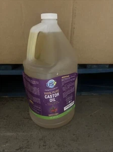 100% Pure Castor Oil - Cold-pressed Unrefined Hexane-free - Premium Quality -... - Picture 1 of 3