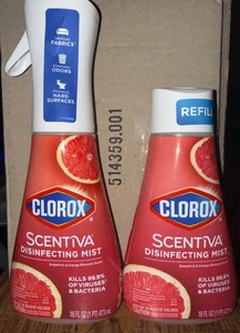 Clorox Scentiva Desinfektionsnebel Grapefruit & Orangenblüte mit Nachfüllung - 16oz - Bild 1 von 1