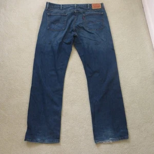 Jeans Levis 514 uomo 40X34 blu gamba dritta regolare 5 tasche linguetta rossa - Foto 1 di 12