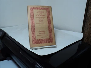 Authors and Publishers by Michael Sadler - Dent - 1939 - pwe16b - Picture 1 of 2