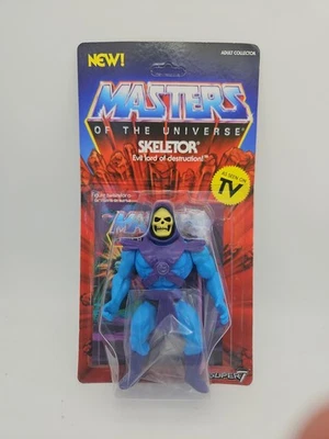 Super7 Skeletor MOTU Masters of the Universe Super 7 Action Figure 2020 MOC NIB - Image 1 of 4