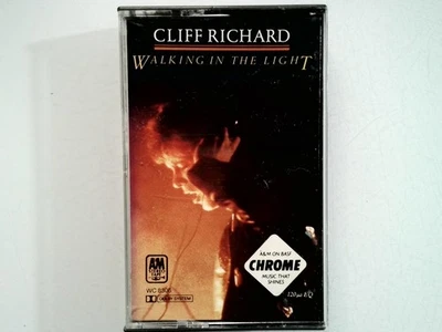 CLIFF RICHARD WALKING IN THE LIGHT Cassette 1984 A&M CHROME Dolby Foto 1 de 2