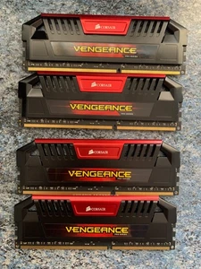 ✅ Mémoire RAM Corsair Vengeance Pro 32 Go DDR3-2400 MHz (4 x 8 Go) - Photo 1/7