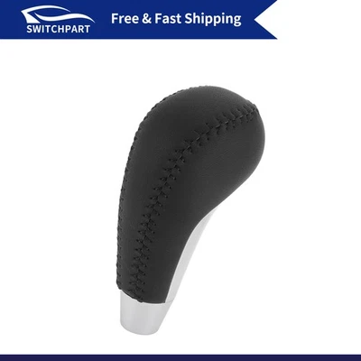 Automatic Gear Shifter Knob for Hyundai Tucson 10-14 Plastic Faux Leather - Изображение 1 из 4