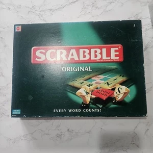 Juego SCRABBLE Original Vintage de Mattel Edición 2003 100% Completo con Bolsa - Imagen 1 de 4