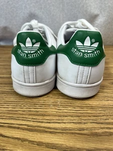adidas Stan Smith White Green Men’s Size 10.5 EUC - Picture 1 of 19