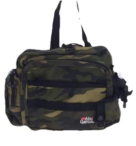 Abu Garcia One Shoulder Fishing Bag Camo Pattern Out of print product Exhibits - Picture 1 of 4
