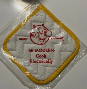 2 ZWEI NEU IM KARTON REDDY KILOWATT magnetische Topflappen Hotpads Magnepads Neu Vintage Neu in Verpackung - Bild 1 von 5