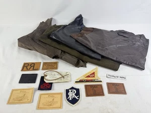 Lotto toppe e rottami di pelle Ralph Lauren - Foto 1 di 6