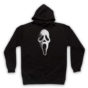 Ghost Mask Scream Face Ghostmask Horror Adults Hoodie All Sizes - Picture 1 of 4