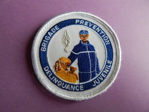 Patch Ecusson brodé BRIGADE PREVENTION DELIQUANCE JUVENILE - Foto 1 di 1