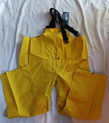 GoR-TeX XL WaterprooF 🌧 WindprooF🌪 BIB OveRalls Rain Gear/Wear Work/Rec.  - Image 1 of 4