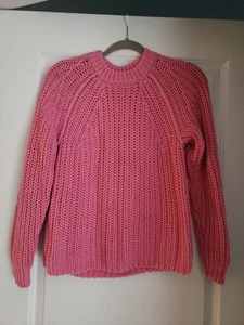 Tommy Bahama Chunky Knit Sweater Womens Small S Pink - Picture 1 of 7