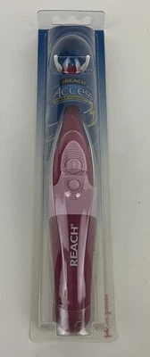 HILO DENTAL ELÉCTRICO de acceso de alcance vintage con 8 cabezales de hilo dental NUEVO rosa Foto 1 de 3