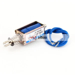 JF-0530B DC12V 10mm 5N Push Type Open Frame Actuator Solenoid Electromagnet✦Kd - Picture 1 of 4
