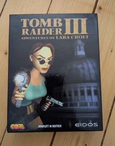 Tomb Raider 3 PC Big Box Spiel - 1998 Action Adventure Lara Croft 90er - Bild 1 von 3
