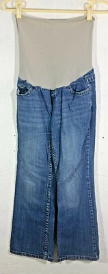 Motherhood Maternity Womens Jeans Size PS Blue Medium Wash Denim Pockets Pants - Image 1 of 4