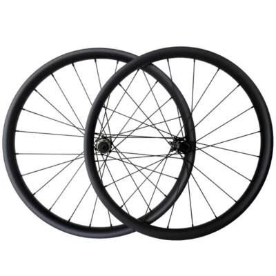 24inch BMX Folding Bike Carbon Wheelset 38mm Width 25mm Depth Tubeless Hookless - Image 1 of 4