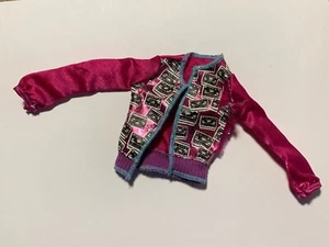 BARBIE PUPPE MODE FASHIONISTA TANZ PARTY METALLIC ROSA JACKE J234 - Bild 1 von 3