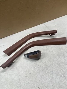 2005 2006 2007 SUBARU  Gt & OUTBACK center Console WOOD TRIM Dash OEM Knob - Picture 1 of 22