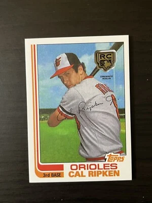 Cal Ripken Jr 2020 Series 1 Rookie Card Retrospective RC Logo Medallion #RCR-CR - Image 1 of 2