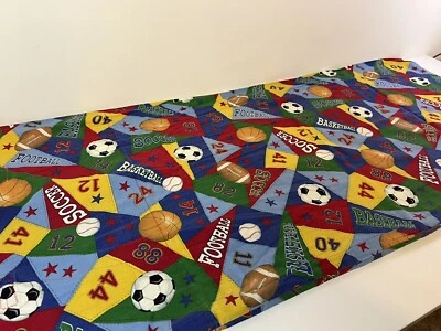 Funda de almohada vintage 21x45 pulgadas deportivas béisbol/fútbol/fútbol/baloncesto Foto 1 de 4