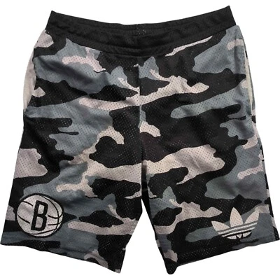 Brooklyn Nets Adidas NBA shorts size M - Image 1 of 4