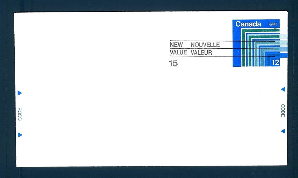 CANADA - 19__ - BUSTA - 15c su 12c multicolore - Arte contemporanea - Immagine 1 di 1