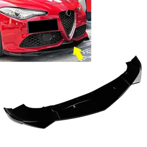 Frontspoilerlippe Splitter für Alfa Romeo Giulia Sport Limousine 2015-24 - Bild 1 von 9