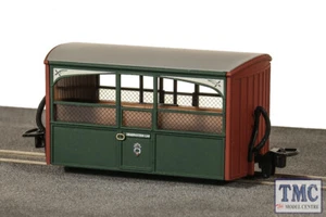 GR-561 Peco 009 Narrow Gauge FR 4wh Bug Box Coach, Zoo Car, Early Press Liv - Picture 1 of 1
